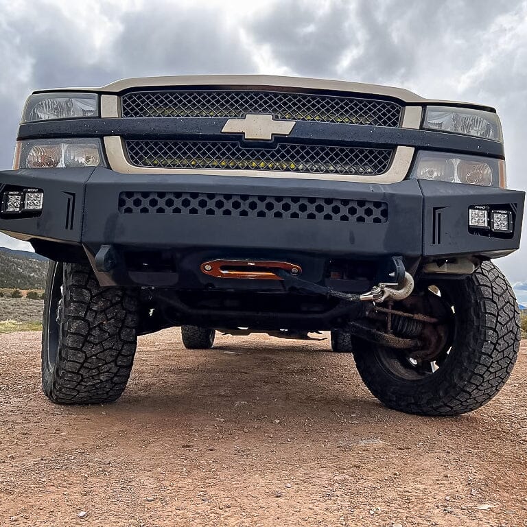 2003-2007 CHEVY SILVERADO 1500 OCTANE FRONT WINCH BUMPER Front View