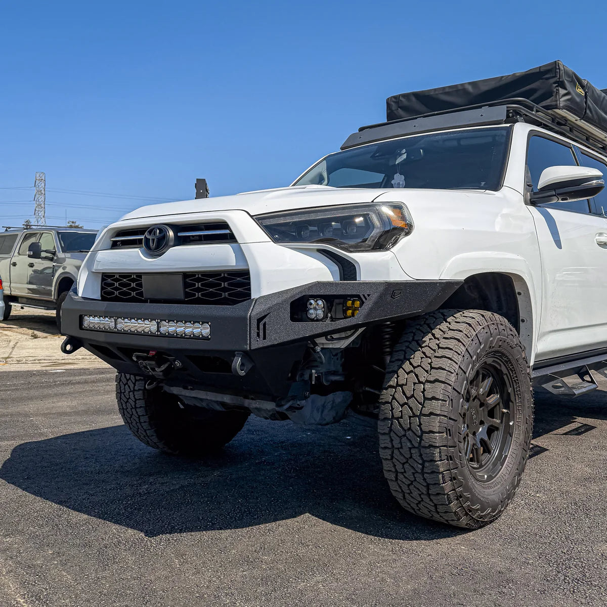 2014-2024 TOYOTA 4RUNNER OCTANE FRONT WINCH BUMPER Front View