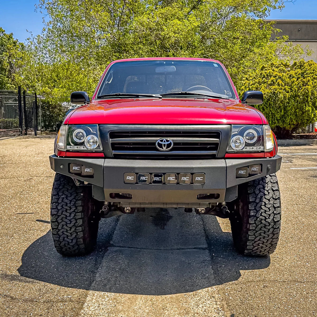 1995-2004 TOYOTA TACOMA OCTANE FRONT BUMPER Front View