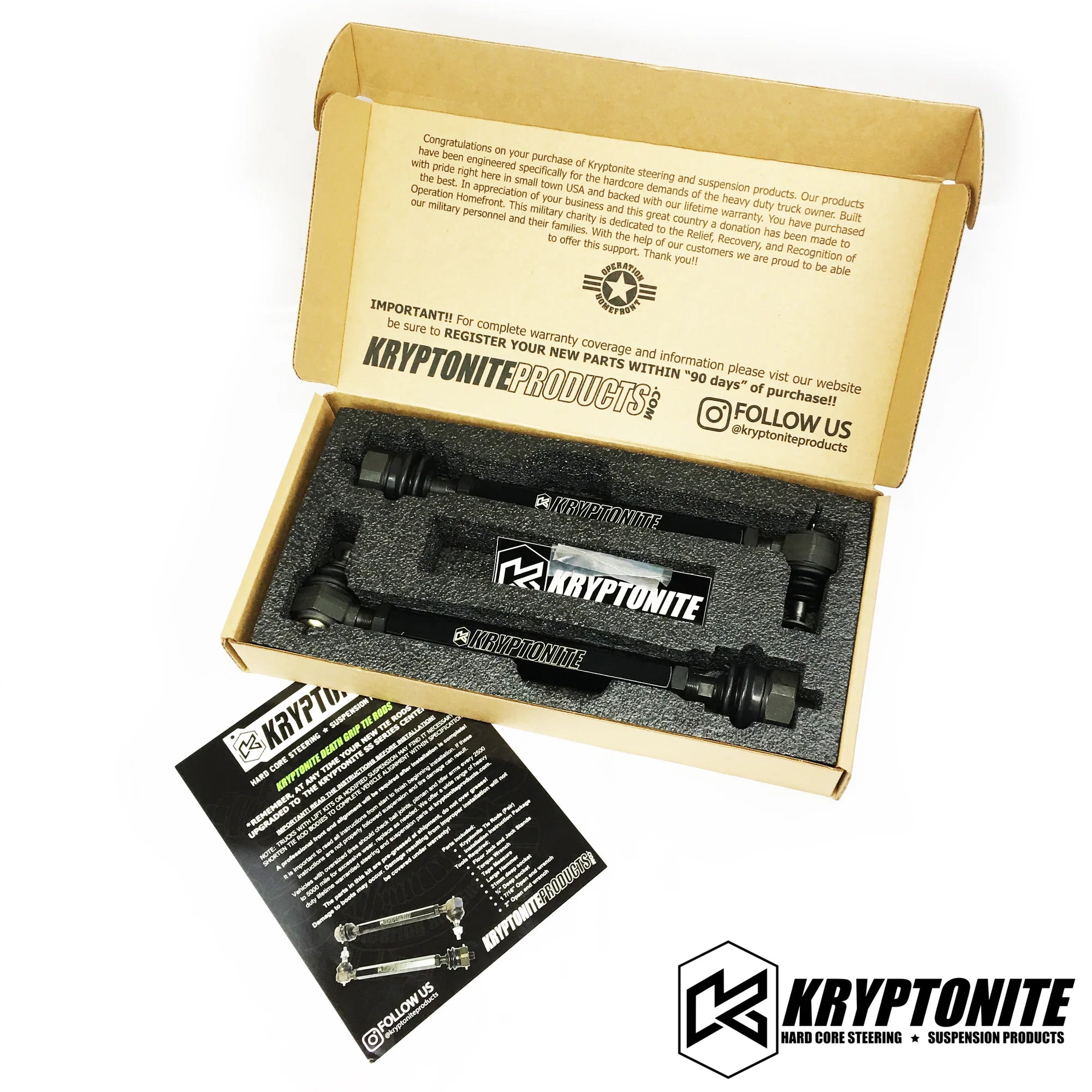 '11-25 Chevy/GMC 2500/3500HD Death Grip Tie Rod Kit