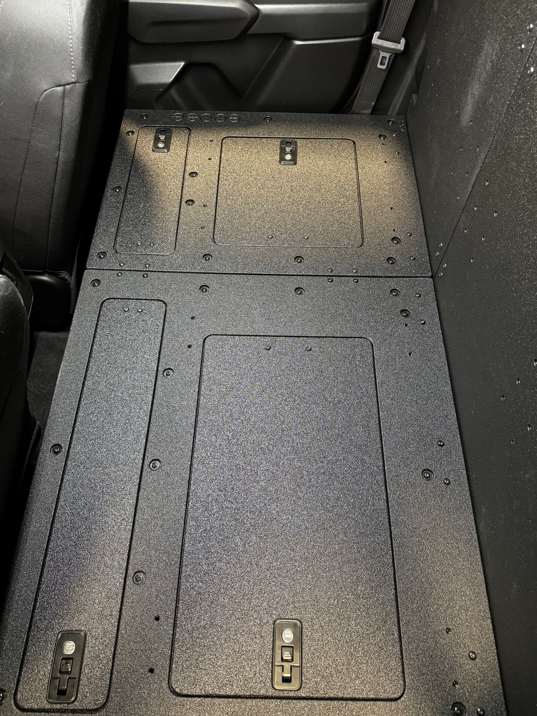 Chevy Colorado - GMC Canyon - 2023-Present - 3rd Gen - Explore Series - Second Row - Seat Delete - 100% Front View