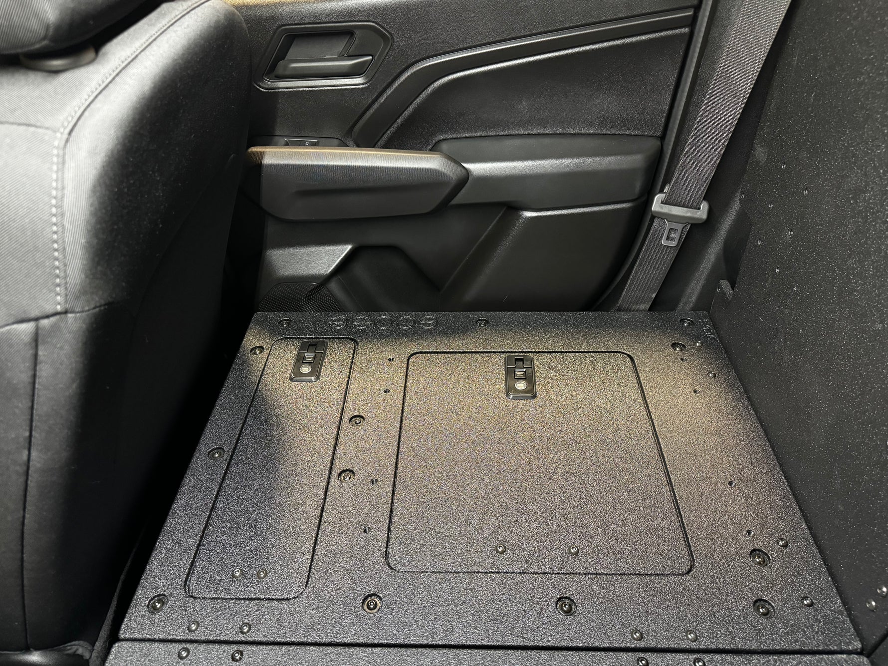 Chevy Colorado - GMC Canyon - 2023-Present - 3rd Gen - Explore Series - Second Row - Seat Delete - 100% Front View