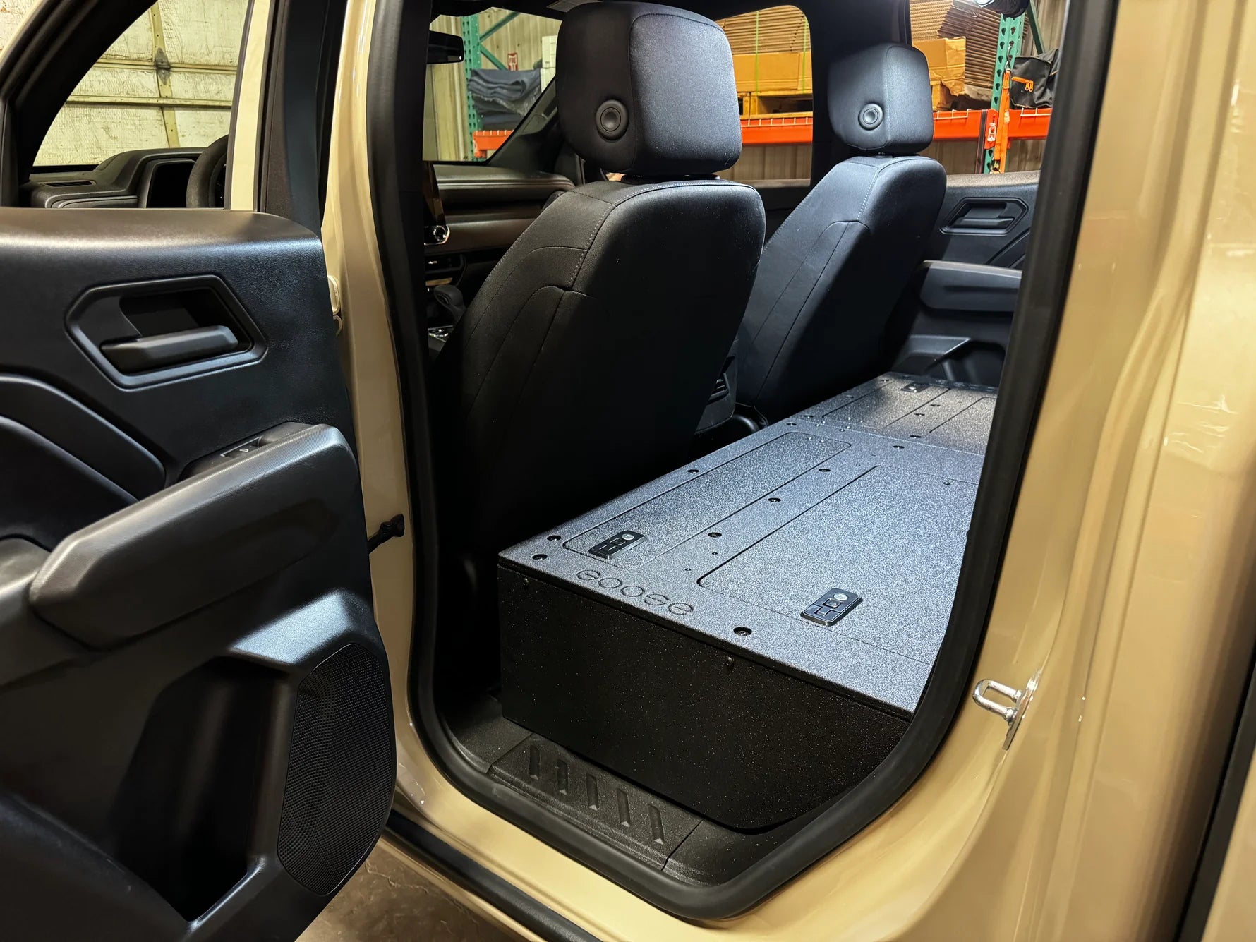 Chevy Colorado - GMC Canyon - 2023-Present - 3rd Gen - Explore Series - Second Row - Seat Delete - 100% Front View