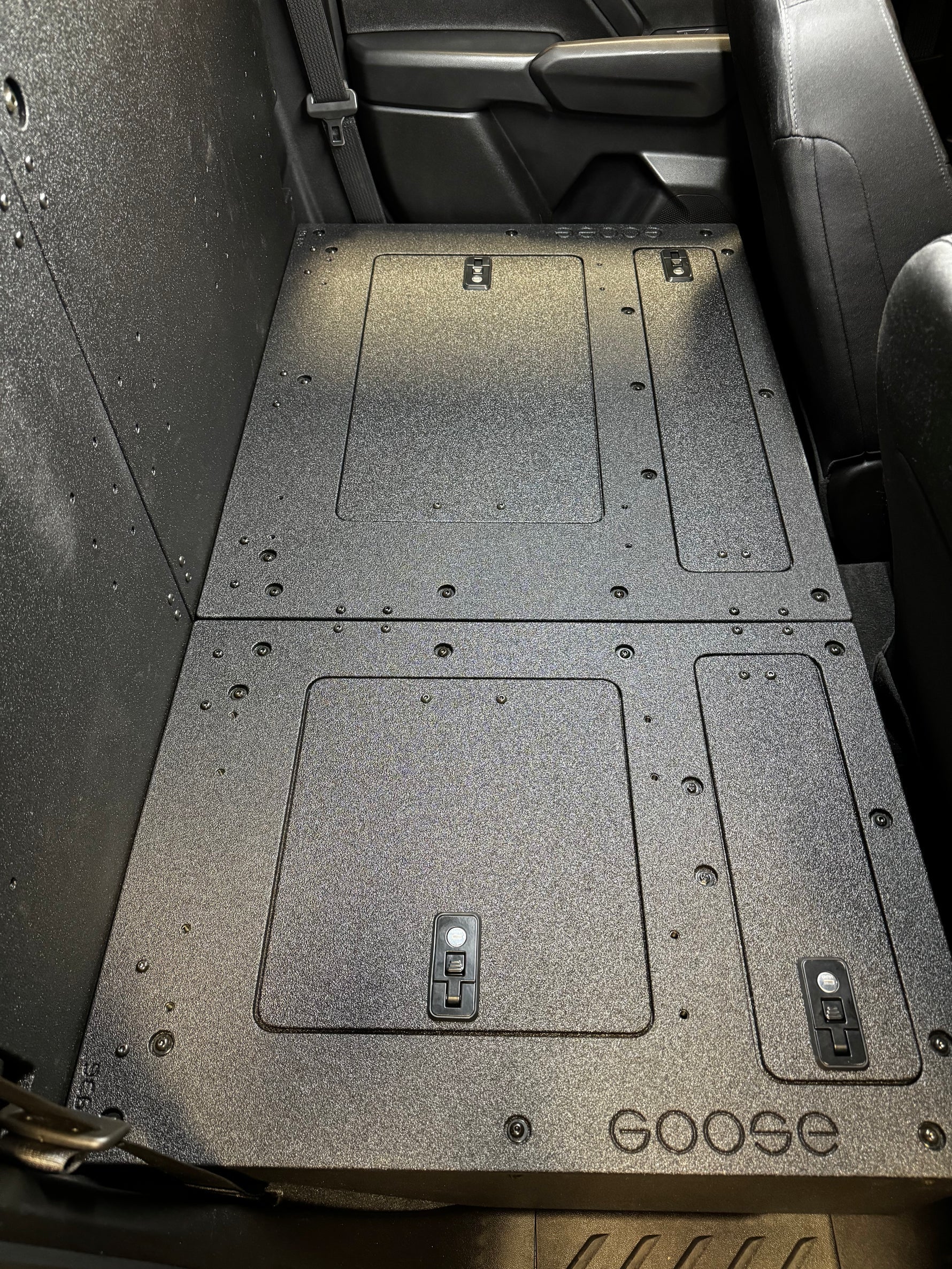 Chevy Colorado - GMC Canyon - 2023-Present - 3rd Gen - Explore Series - Second Row - Seat Delete - 100% Front View