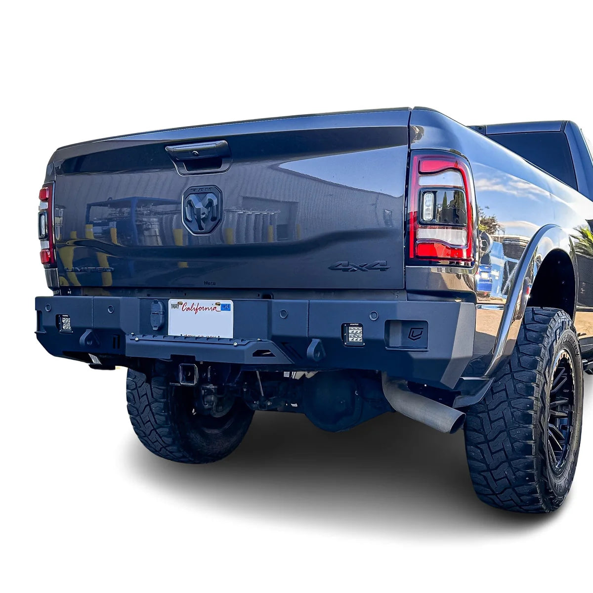 2010-2018 RAM 2500/3500 OCTANE REAR BUMPER Front View