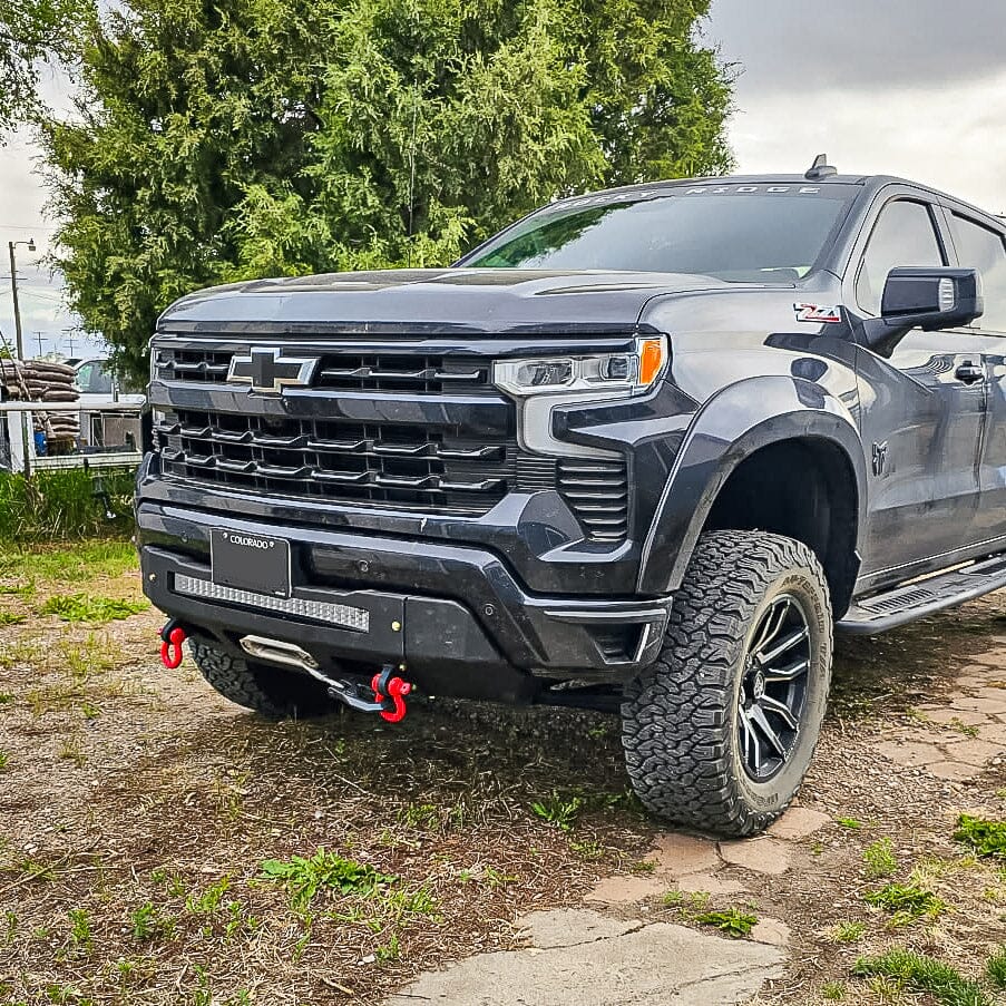 2022-2025 CHEVY SILVERADO 1500 PROLITE FRONT BUMPER Front View
