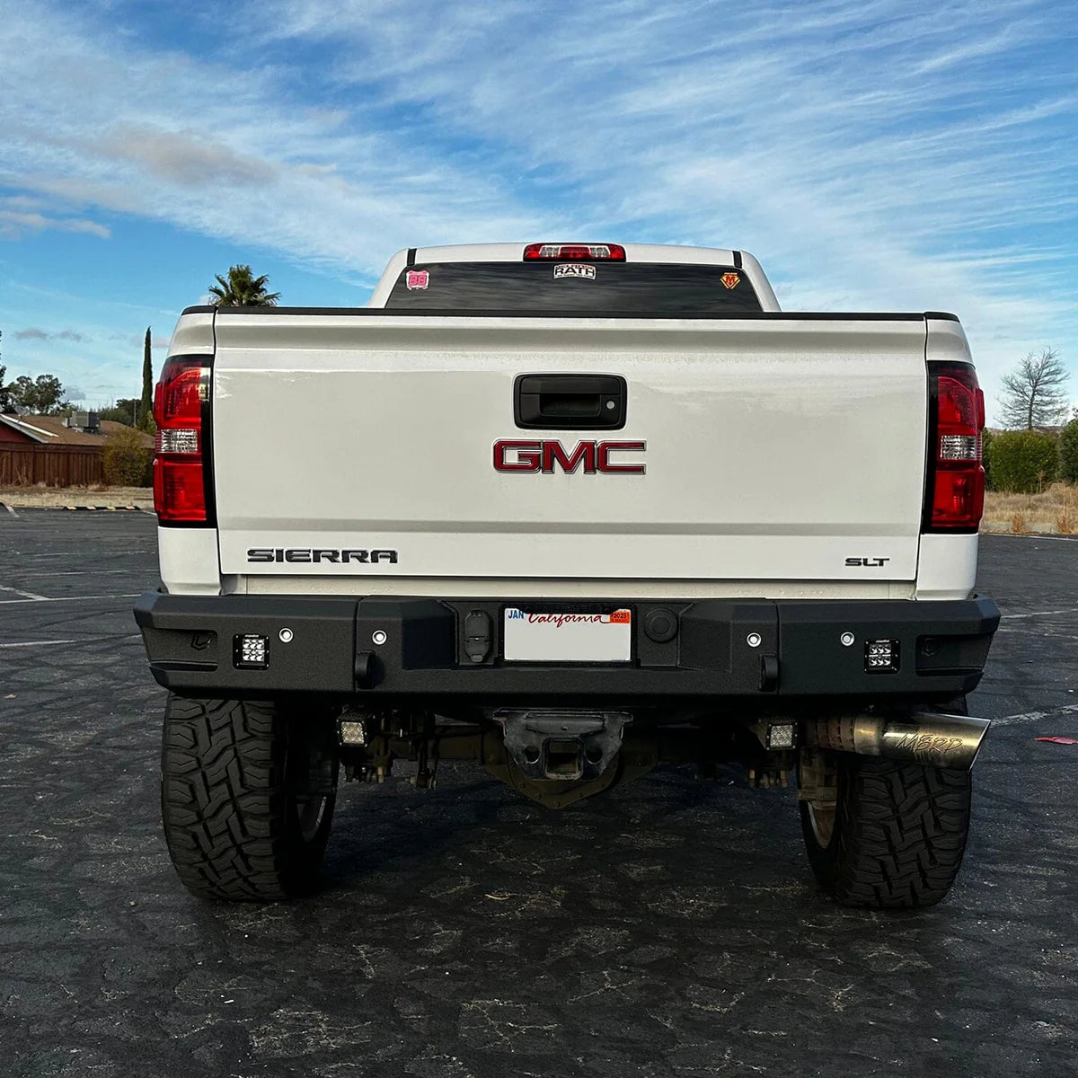 2015-2019 GMC/CHEVY 2500/3500 ATTITUDE REAR BUMPER Front View