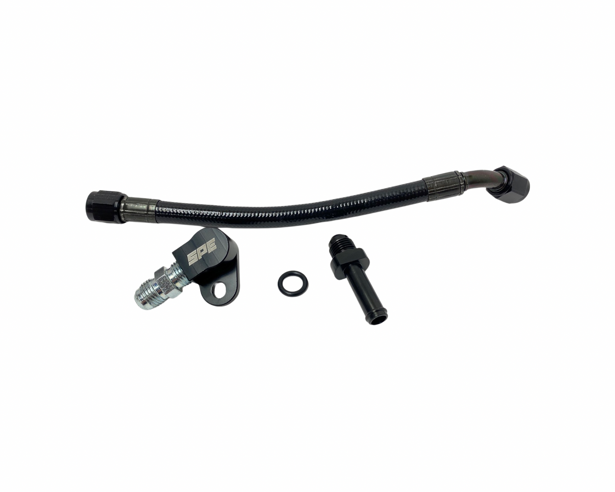 SPE Motorsport 2017-2019 6.7L Powerstroke Turbo Coolant Feed Line