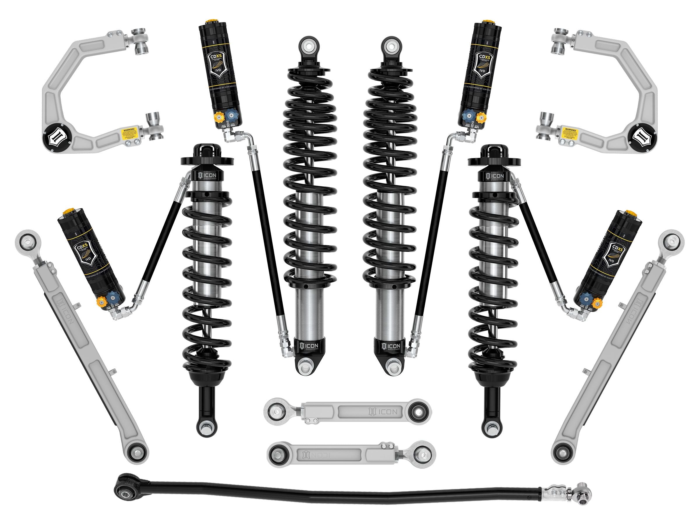 21-23 BRONCO NON-SASQUATCH 3-4" STAGE 7 SUSPENSION SYSTEM CDXS