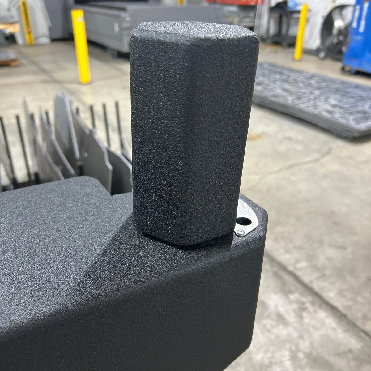 SWING OUT BUMPER GATE CAPS Front View