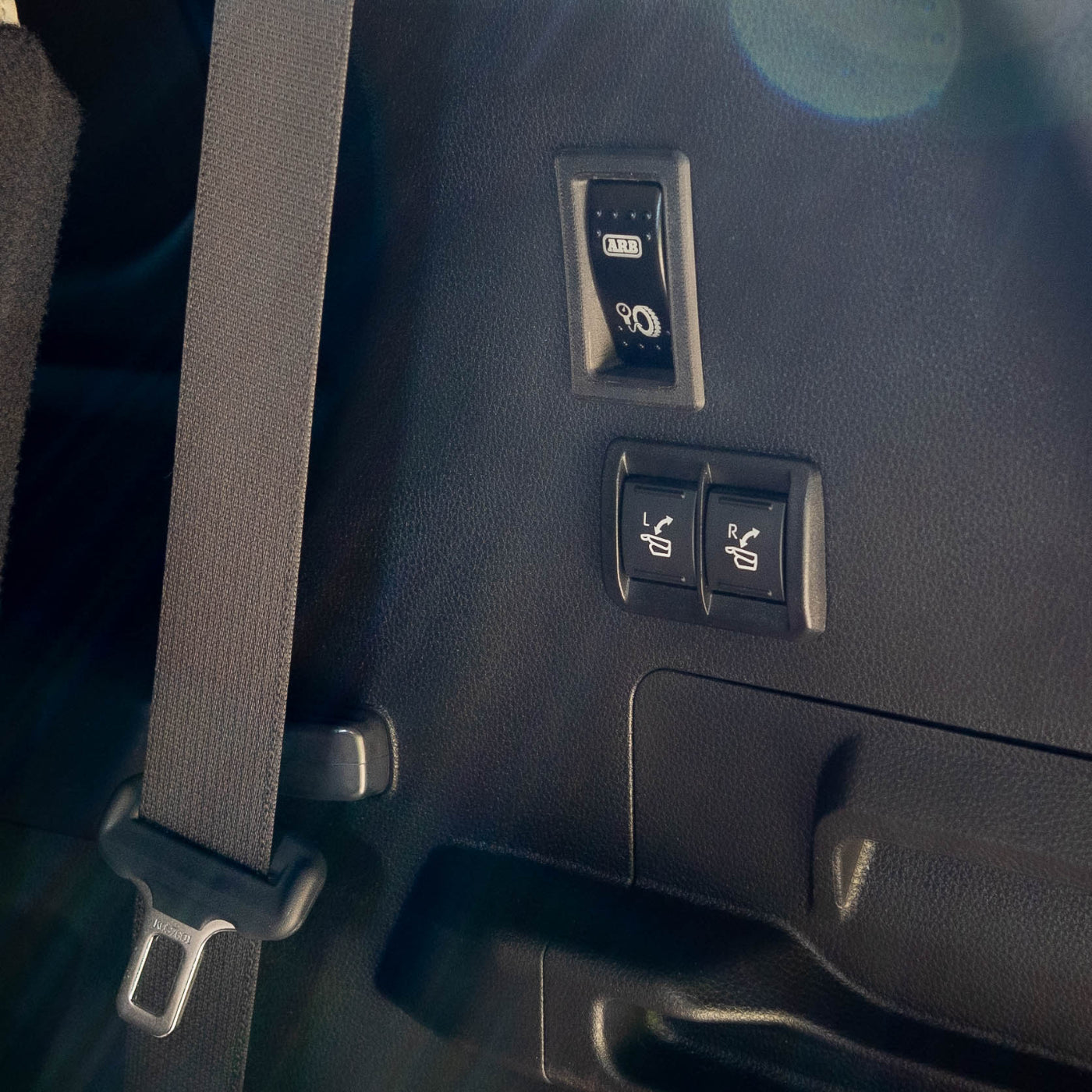 SDHQ Built Injection Molded Recessed ARB Switch Mount installed 