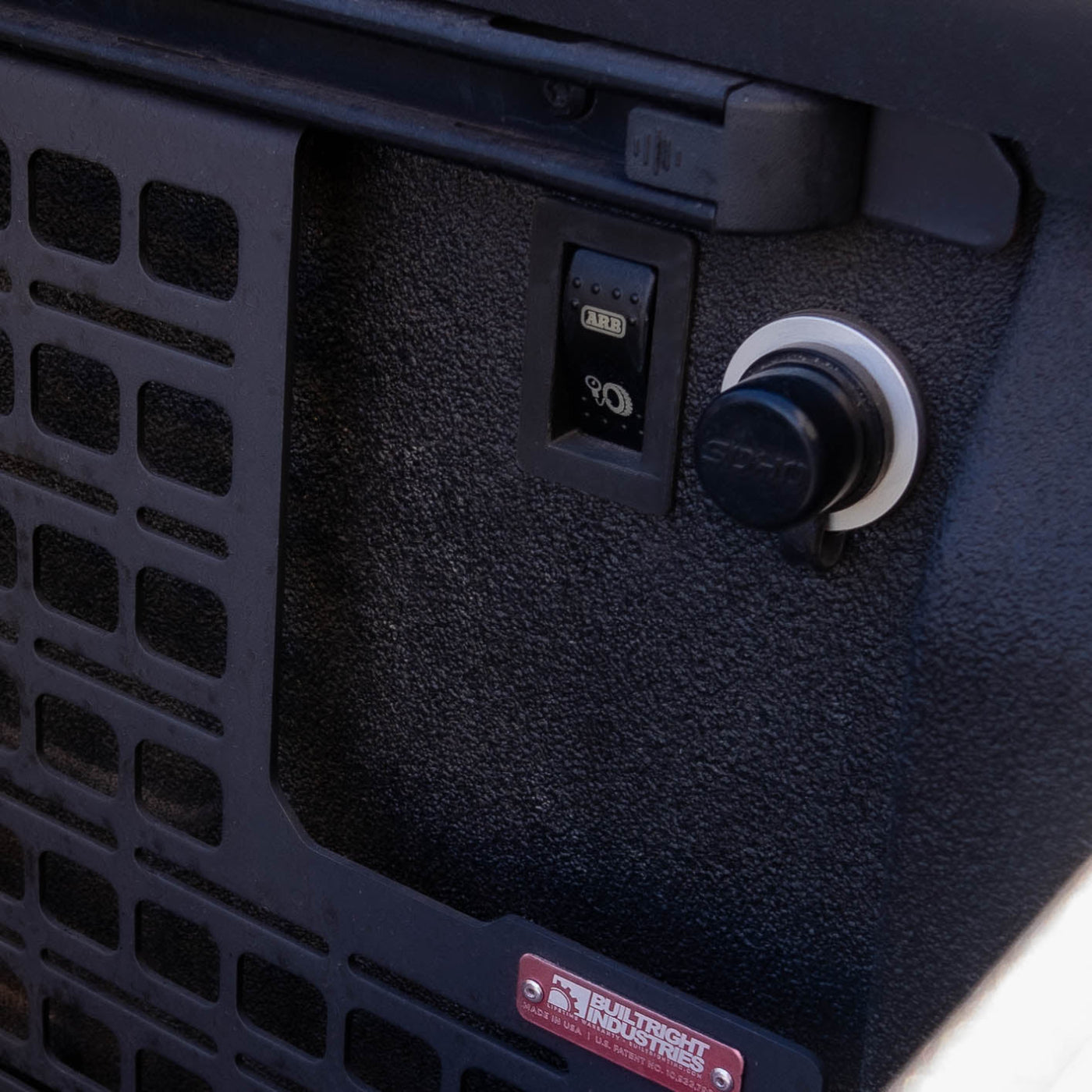 SDHQ Built Injection Molded Recessed ARB Switch Mount installed 