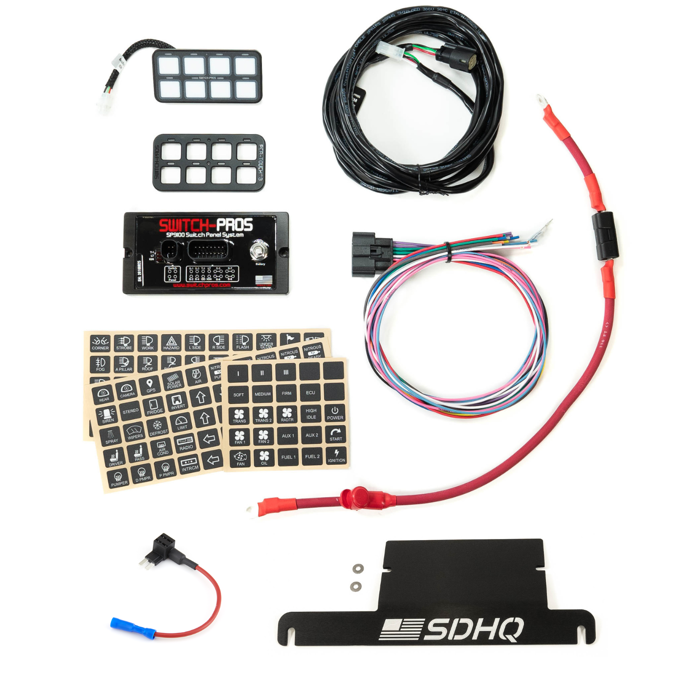 2020-2023 Jeep JT SDHQ Built Complete Switch Pros Mounting System