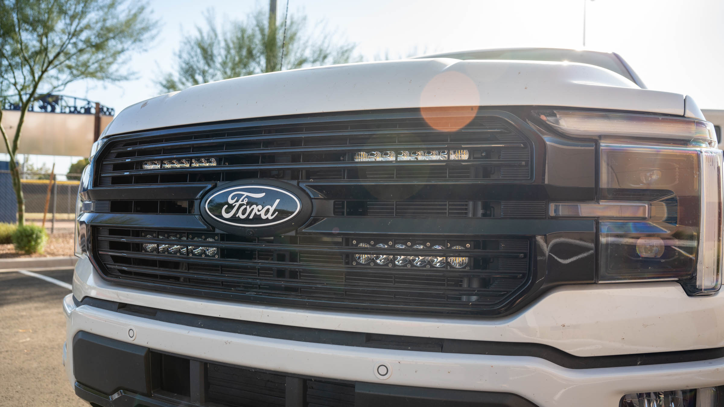 SDHQ Built '21-24 F150 / Raptor Behind the Grille Light Mounting Kit