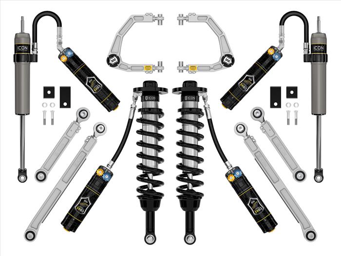 ICON 2022-2025 Toyota Tundra, 1.25-3.5" Lift, Stage 10, 2.5 Suspension System, Billet, CDXS