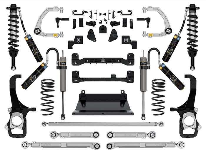 ICON 2022-2024 Toyota Tundra, 6" Lift, Stage 7 Suspension System, Billet, CDXS