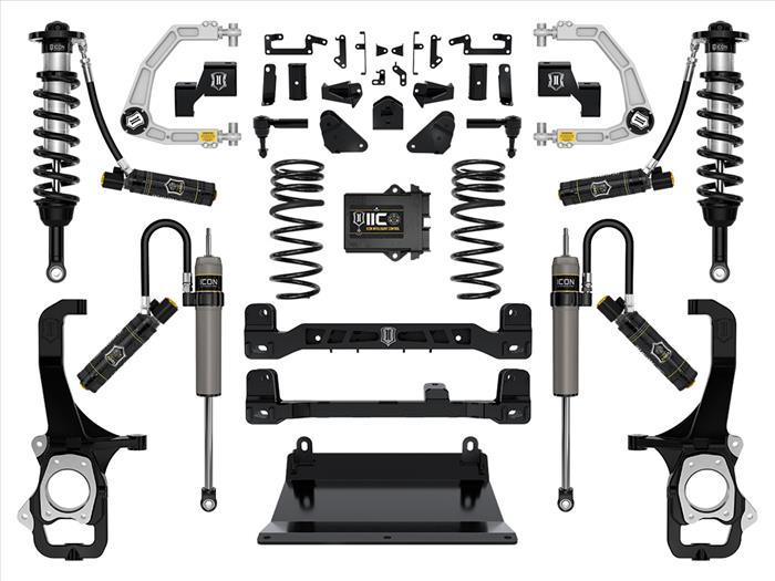 22-23 TOYOTA TUNDRA 6" STAGE 8 SUSPENSION SYSTEM BILLET/TUBULAR UCA