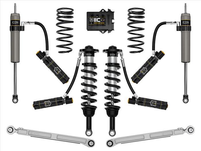 ICON 2023+ Toyota Sequoia TRD Pro, 1-2.5" Lift, Stage 9 2.5 Suspension System, Billet