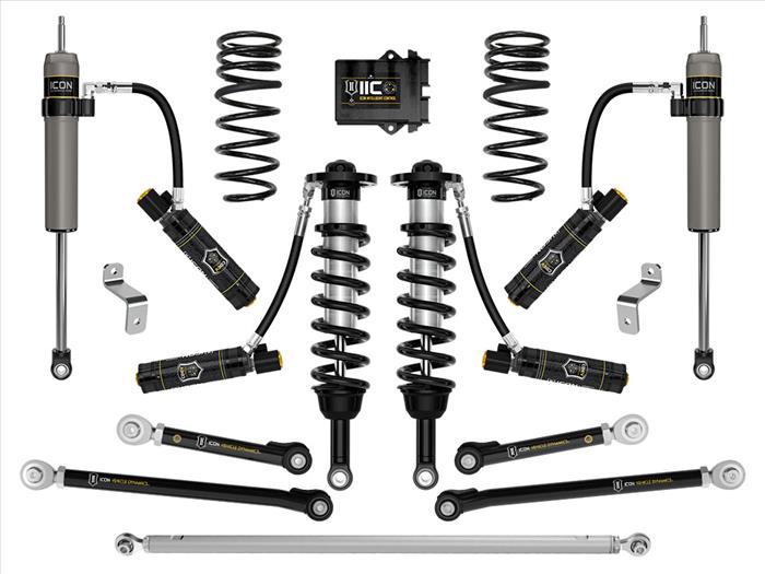 ICON 2023+ Toyota Sequoia TRD Pro, 1-2.5" Lift, Stage 10 2.5 Suspension System, Tubular