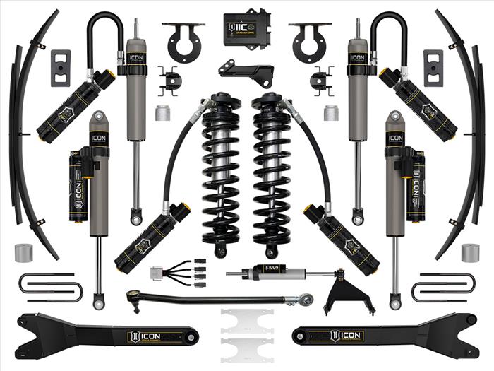 ICON 2023-2025 Ford F-250/F-350 Super Duty 4WD, 2.5-3" Lift, Stage 7 Coilover Conversion System with Radius Arms and Expansion Packs