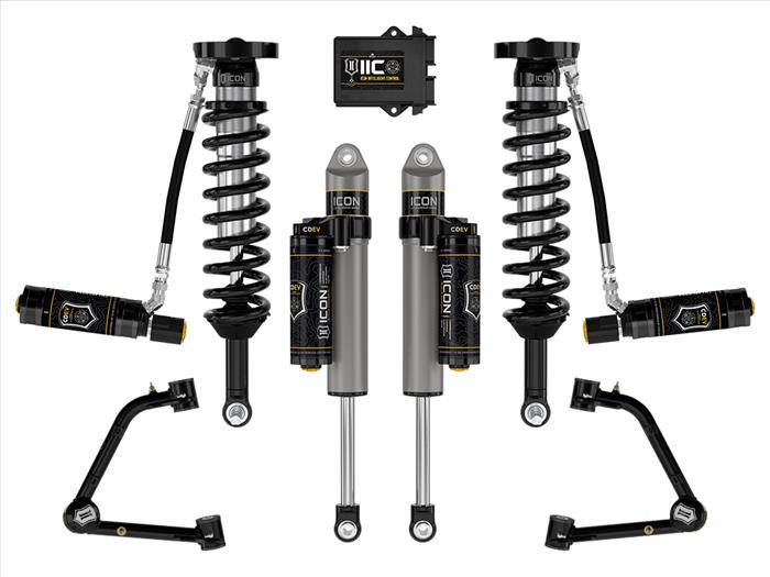 ICON 2023 GMC Canyon AT4, Denali, & Elevation/Chevrolet Colorado Trail Boss, 1.75-2.5" Lift, Stage 6 Suspension System w/ Tubular Upper Control Arms