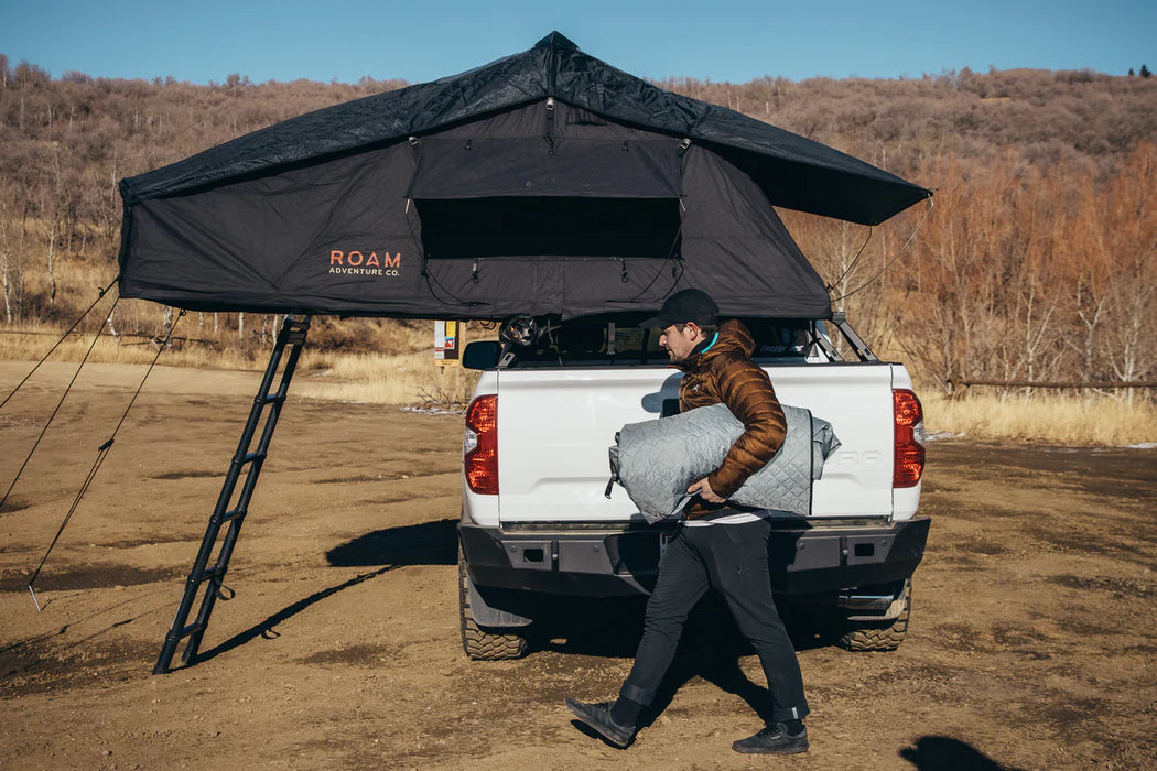 Vagabond Tent Insulation Front View Grey