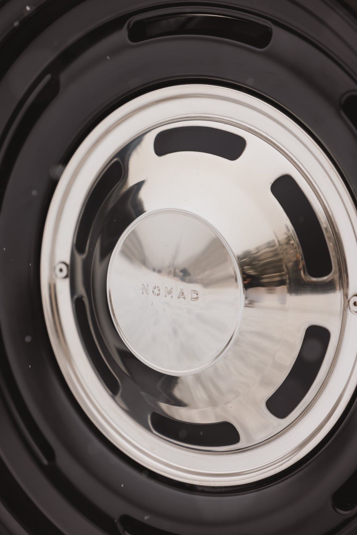 NOMAD 504 Field Satin Black Front View