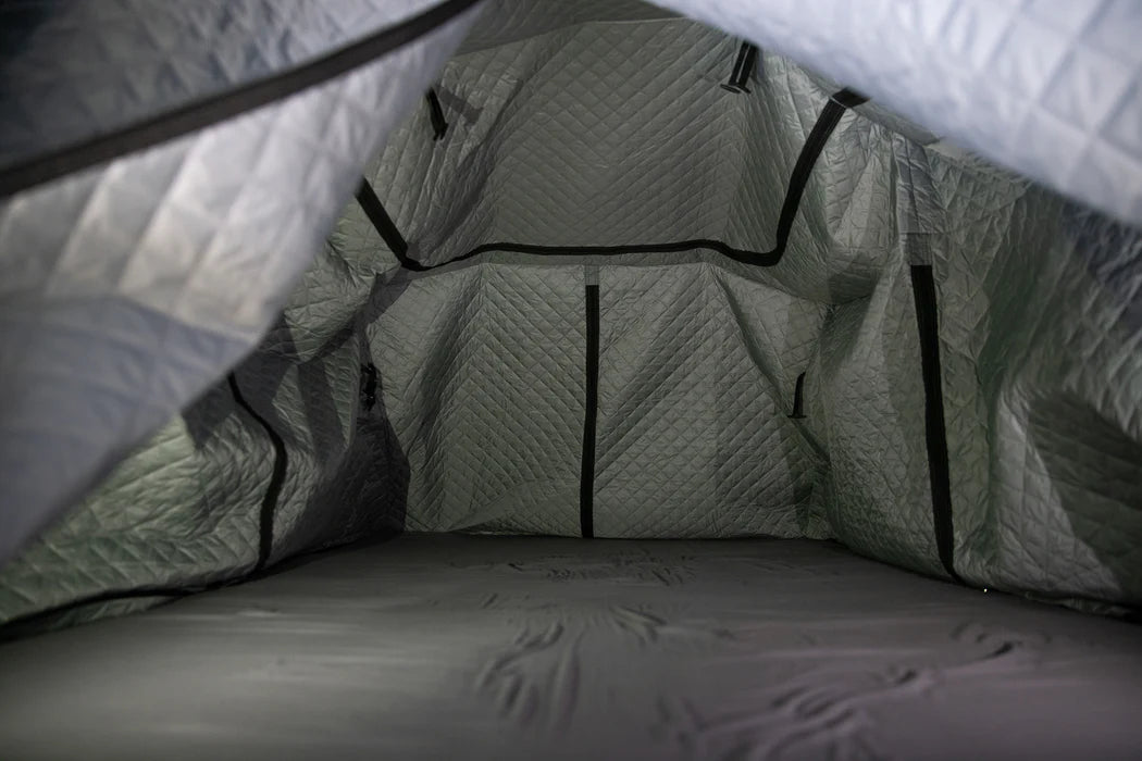 Vagabond Tent Insulation Front View Grey