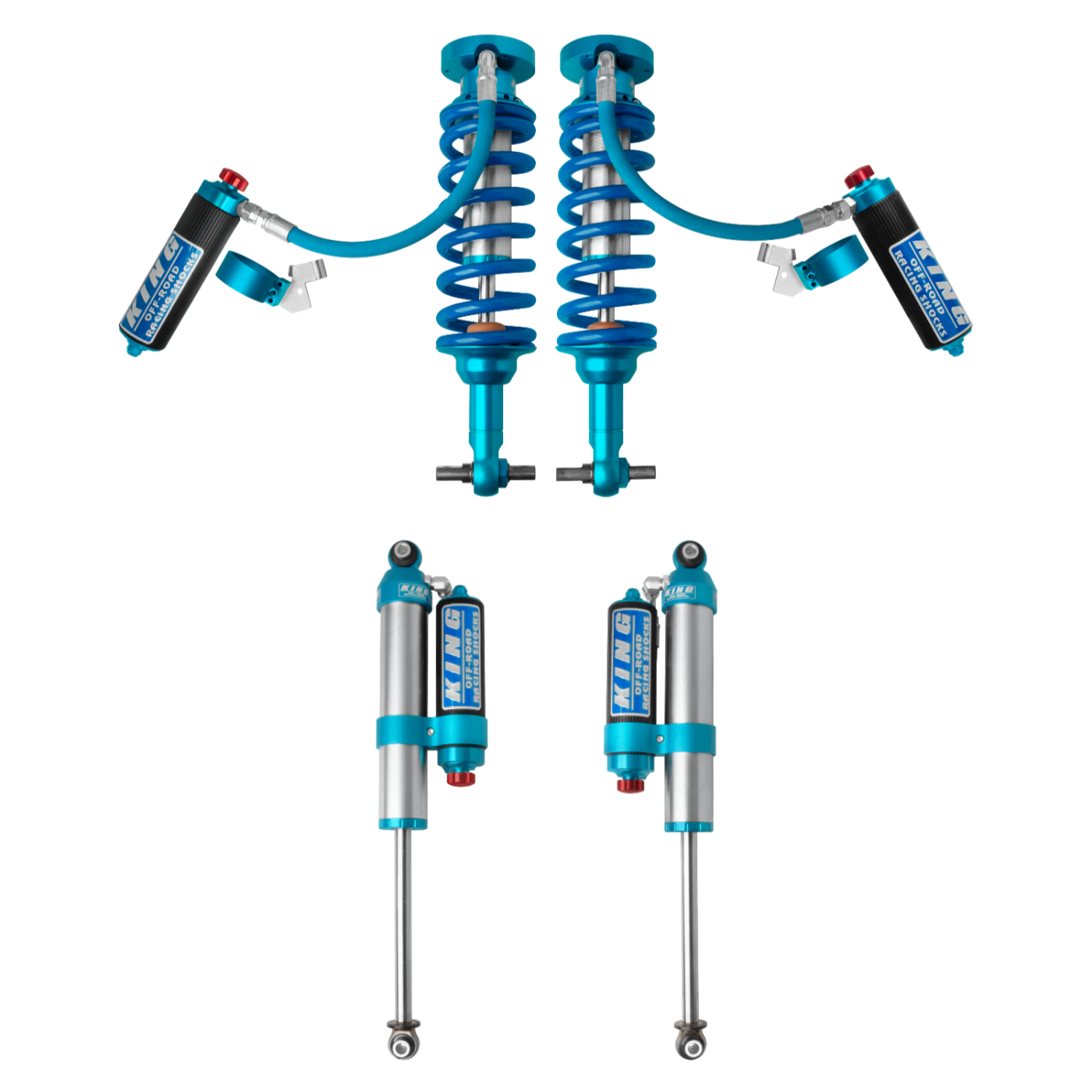 2023+ Chevy Colorado Trail Boss / GMC Canyon king 2.5 front and rear shocks with compression adjusters