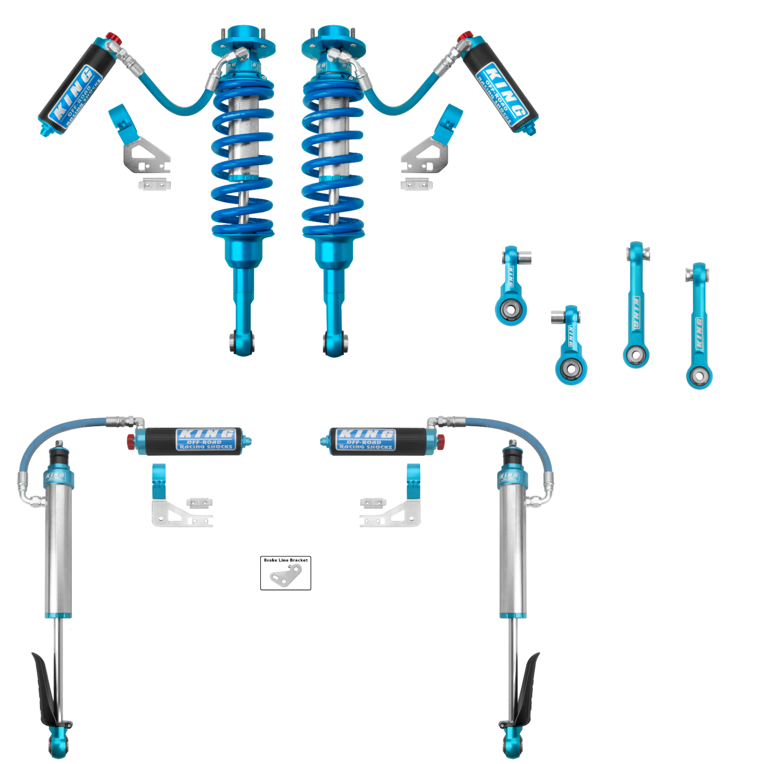 '24+ Toyota LC250/Lexus GX550 Complete King Shock Package