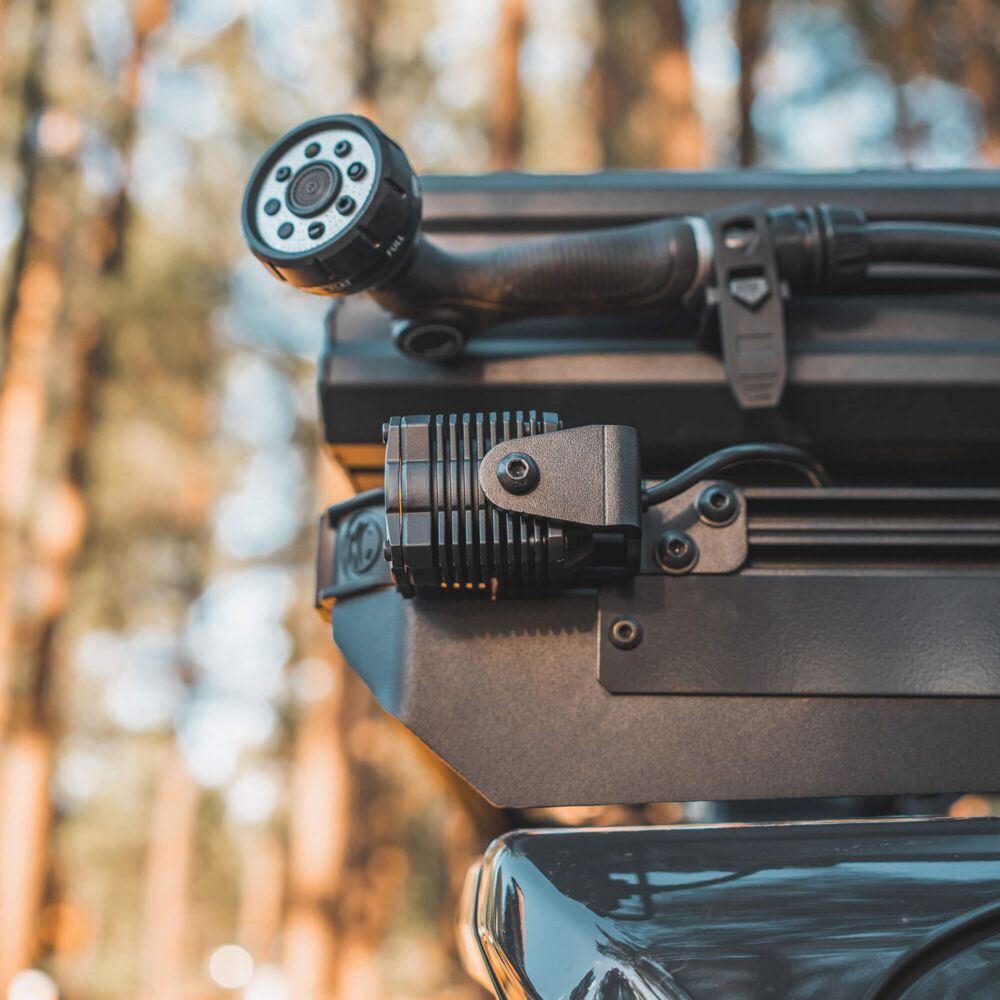 FE1 Side Roof Rack Light Mounts