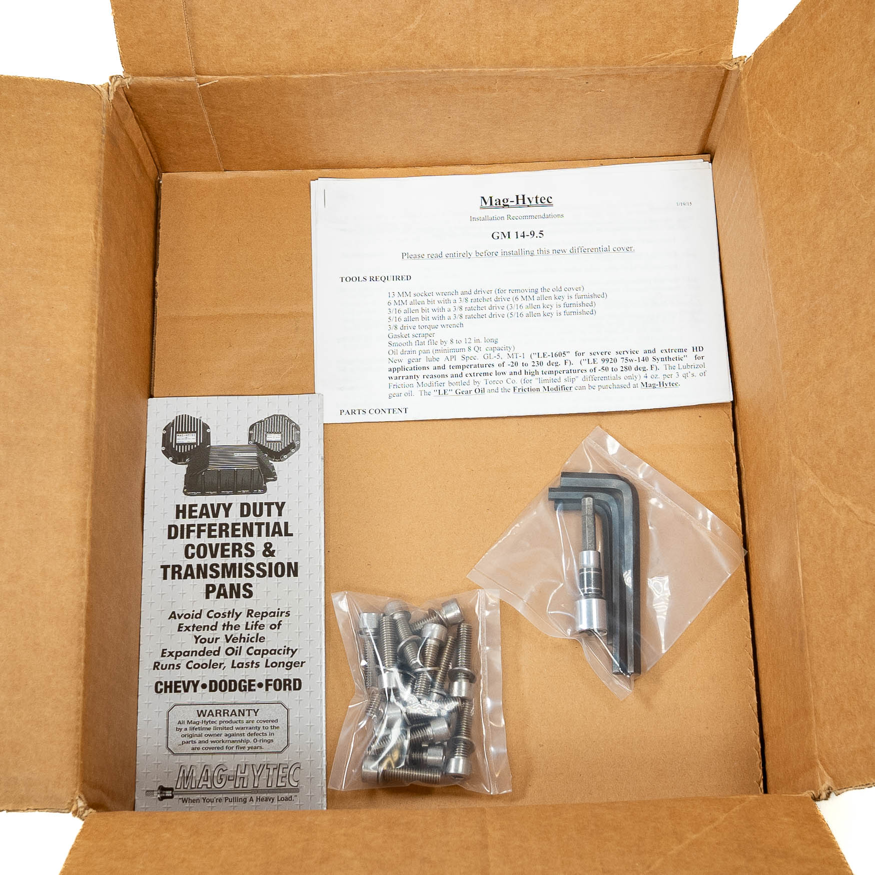 [OPEN BOX] Mag-Hytec GM 14 Bolt - 9.5" Differential Cover