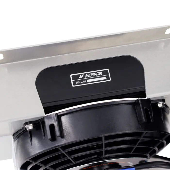 Mishimoto Universal Oil Cooler Kit, 25-Row Cooler with 8" Fan