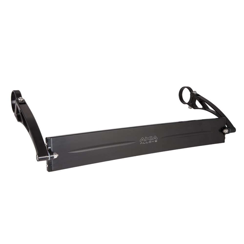 17″ Wide Panoramic Rearview Mirror – 6″ Long Arms Front View