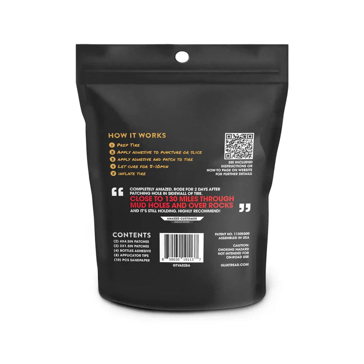 Gluetread Full-Size Sidewall Kit Display 