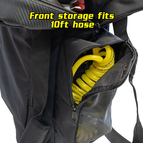 15 lb. Track Pack Power Tank | Candy Red | XP400 Regulator