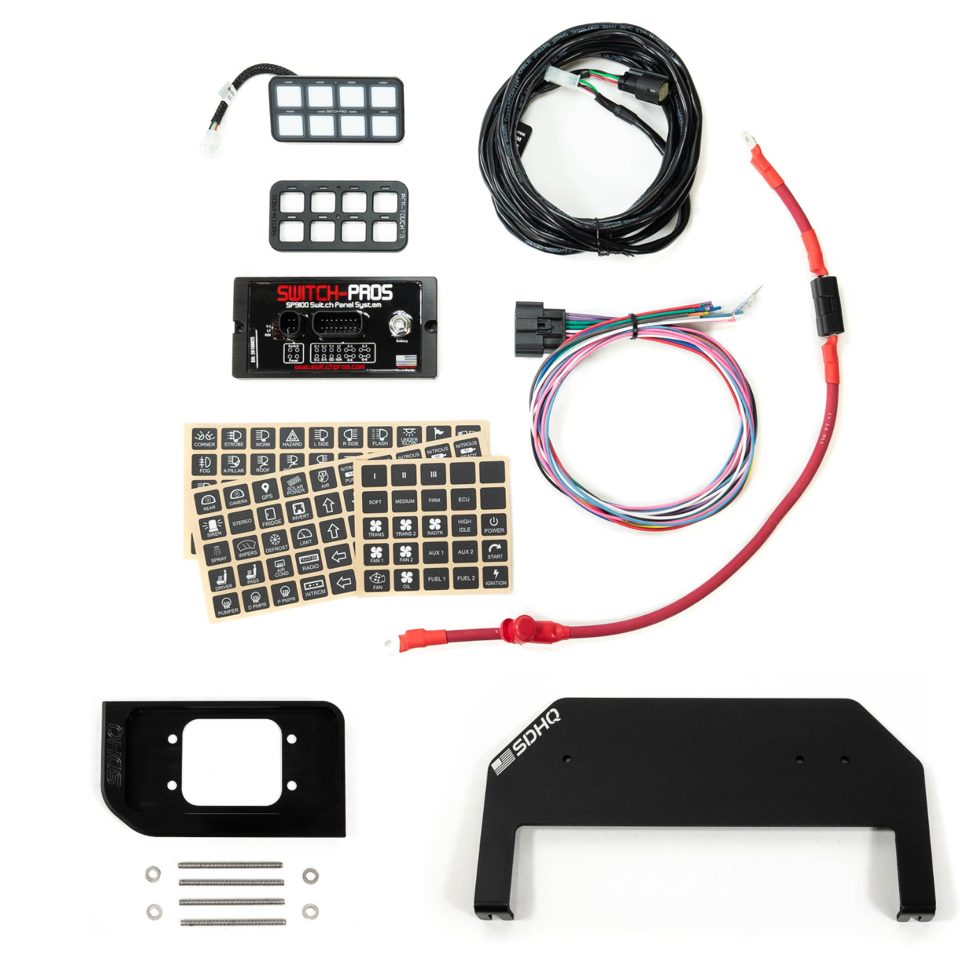 2021-2024 Ram TRX SDHQ Built Complete Switch Pros Mounting Kit