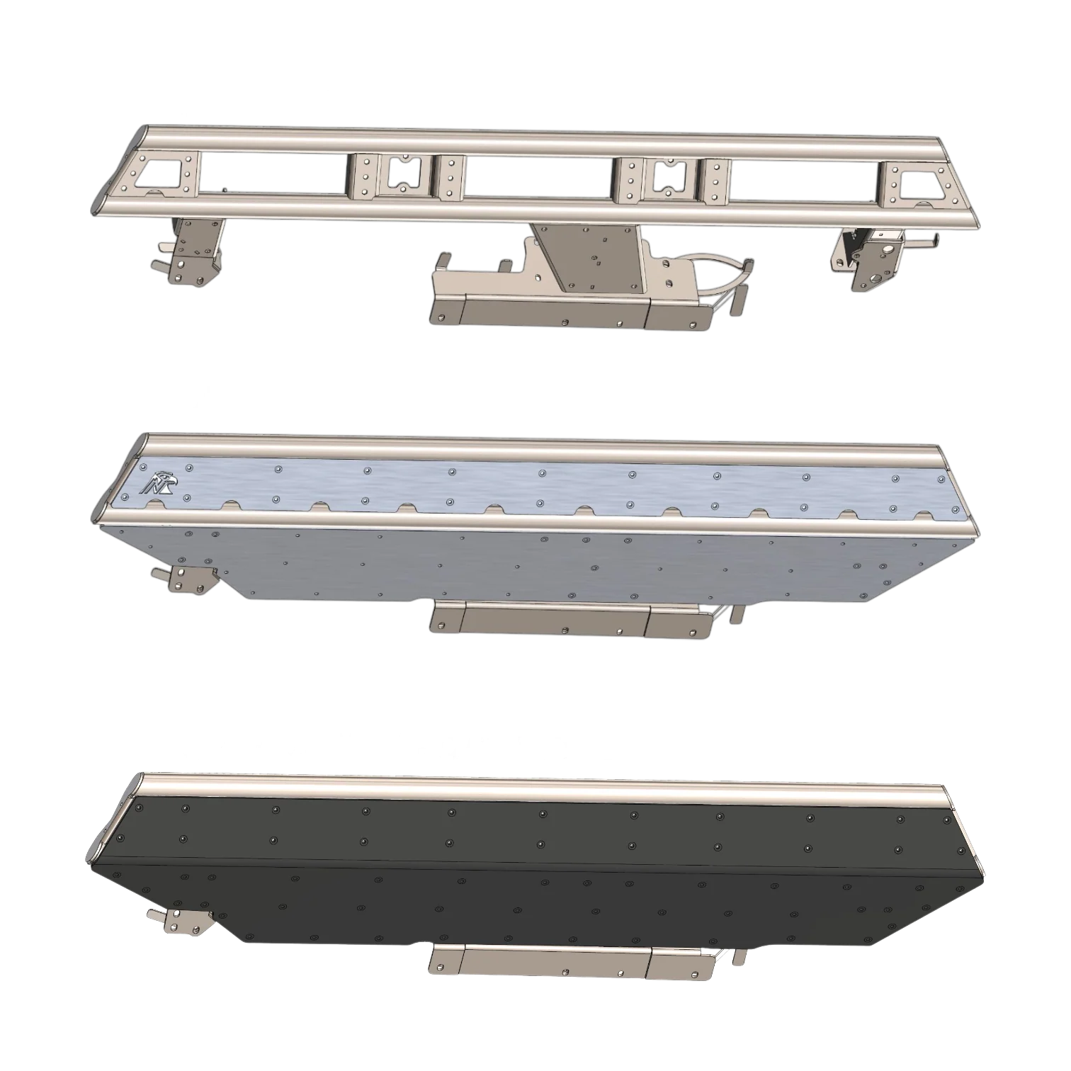 Toyota LC250 Rock Sliders - Trailbreaker Series (Frame Mounted)