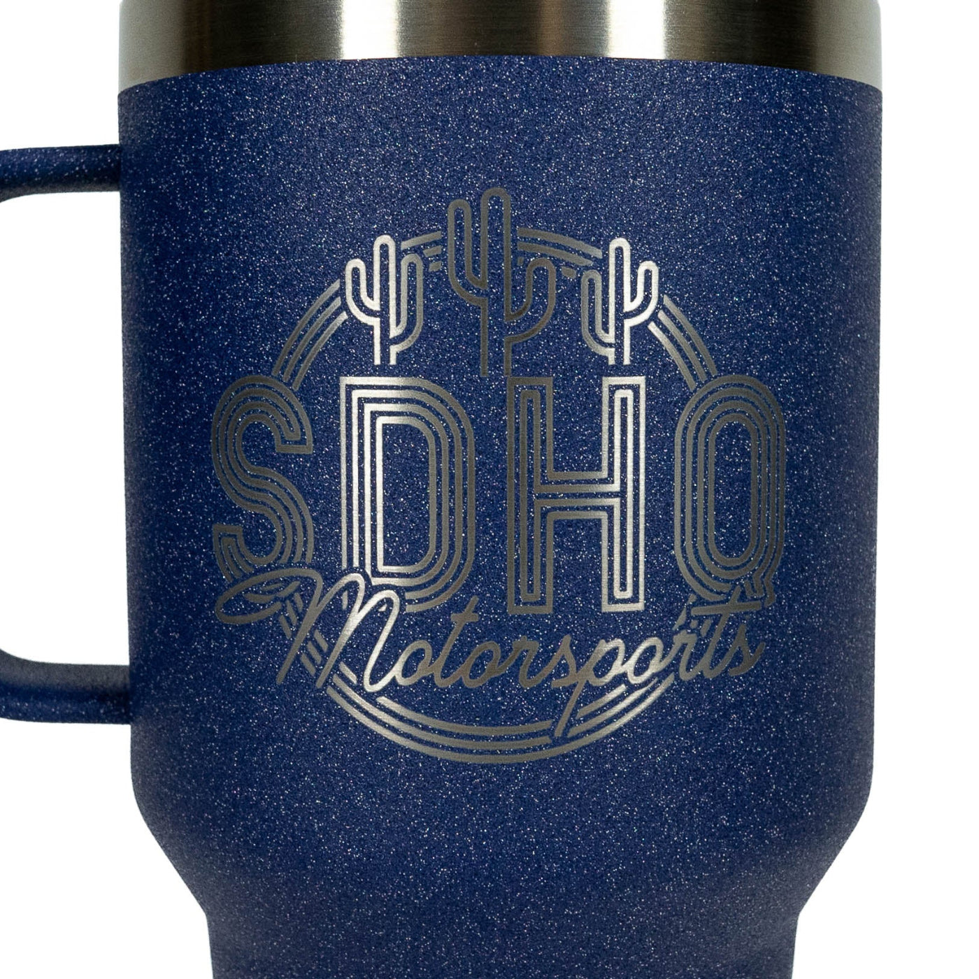 SDHQ Motorsports Neon Sign Logo Yeti 35oz Straw Mug | Moon Dust
