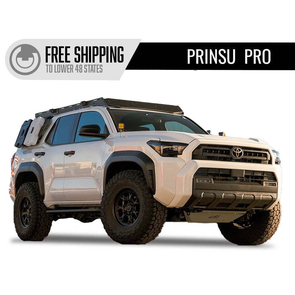 2025 Toyota 4Runner Prinsu Pro Roof Rack Front View