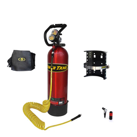 15 lb. Package A Power Tank | Candy Red | HP250i Regulator