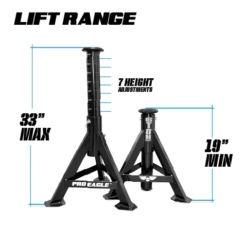 PRO EAGLE JACK STANDS