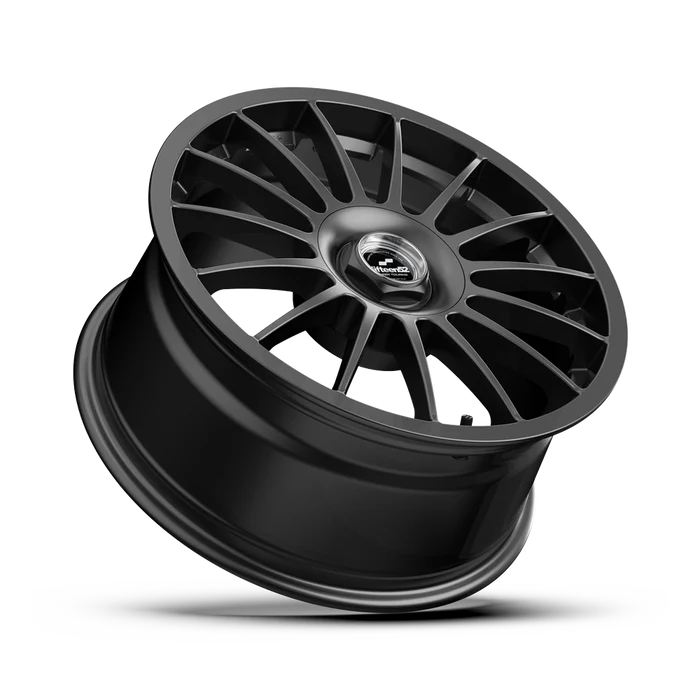 FIfteen52 Super Touring Podium Wheels Front View Black