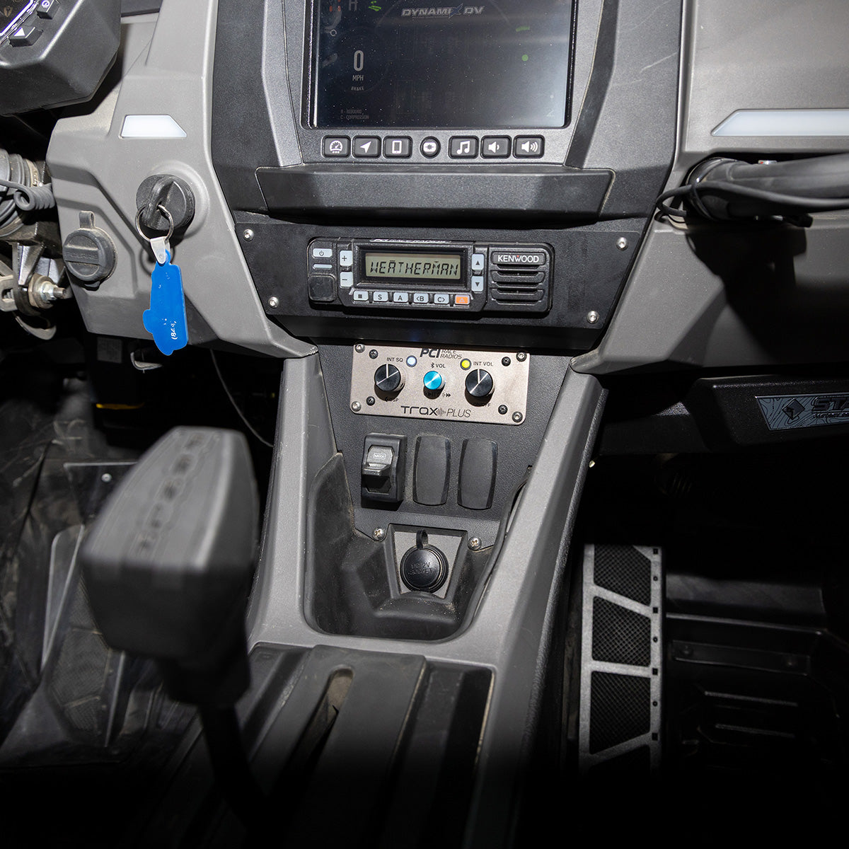 PCI Polaris 2025+ RZR Pro Series Vertical Bracket Front View