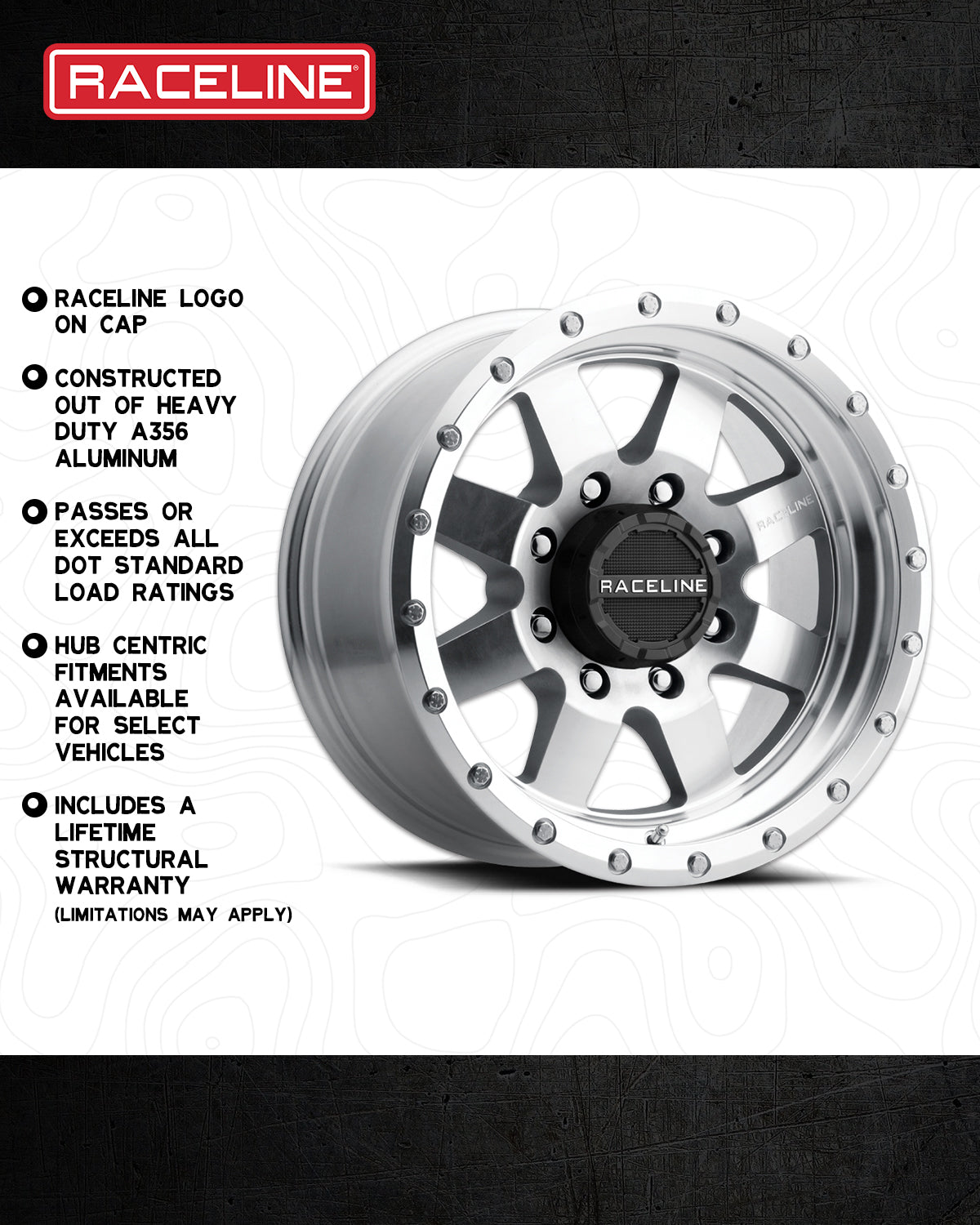 Raceline 935MC Defender - Machined