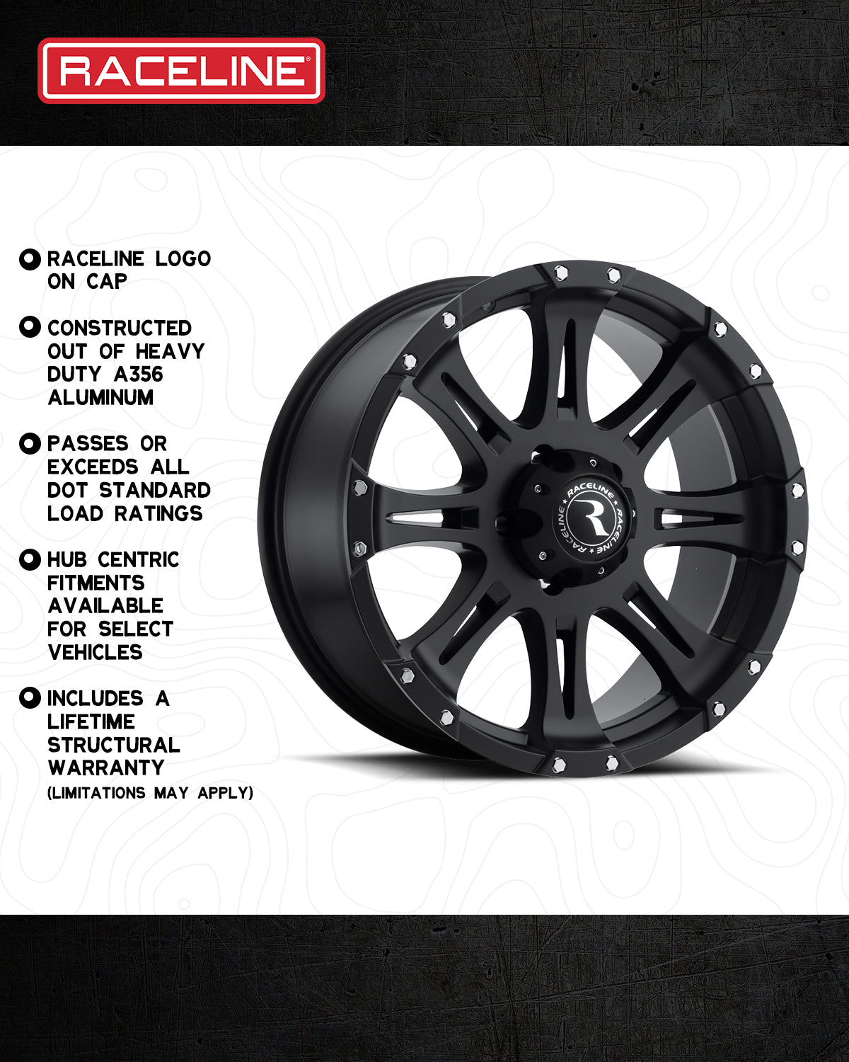 Raceline 981 Raptor - Black