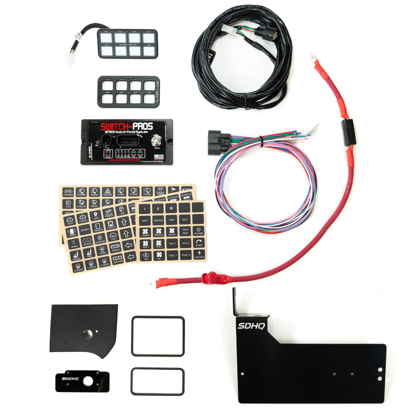 2019-2026 Ram 2500/3500 SDHQ Built Complete Switch-Pros SP-9100 Kit
