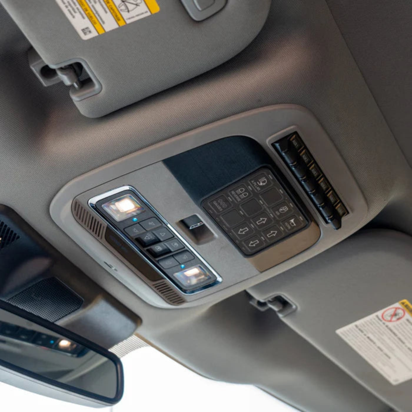 '21-24 RAPTOR COMPLETE SWITCH PROS KIT - SUNGLASS CONVERSION KEYPAD MOUNT keypad mount installed 