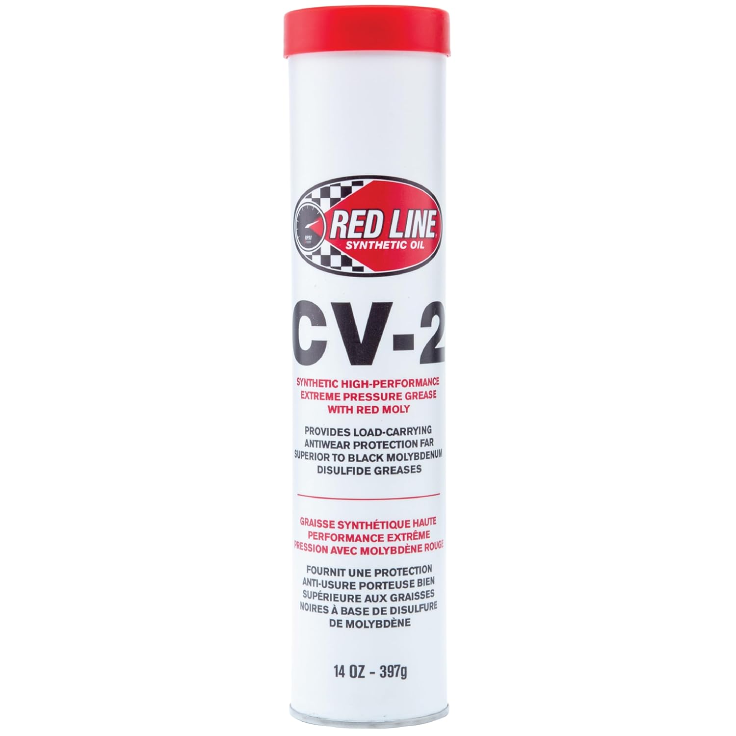 Red Line CV-2 Grease with Moly - 14oz Tube