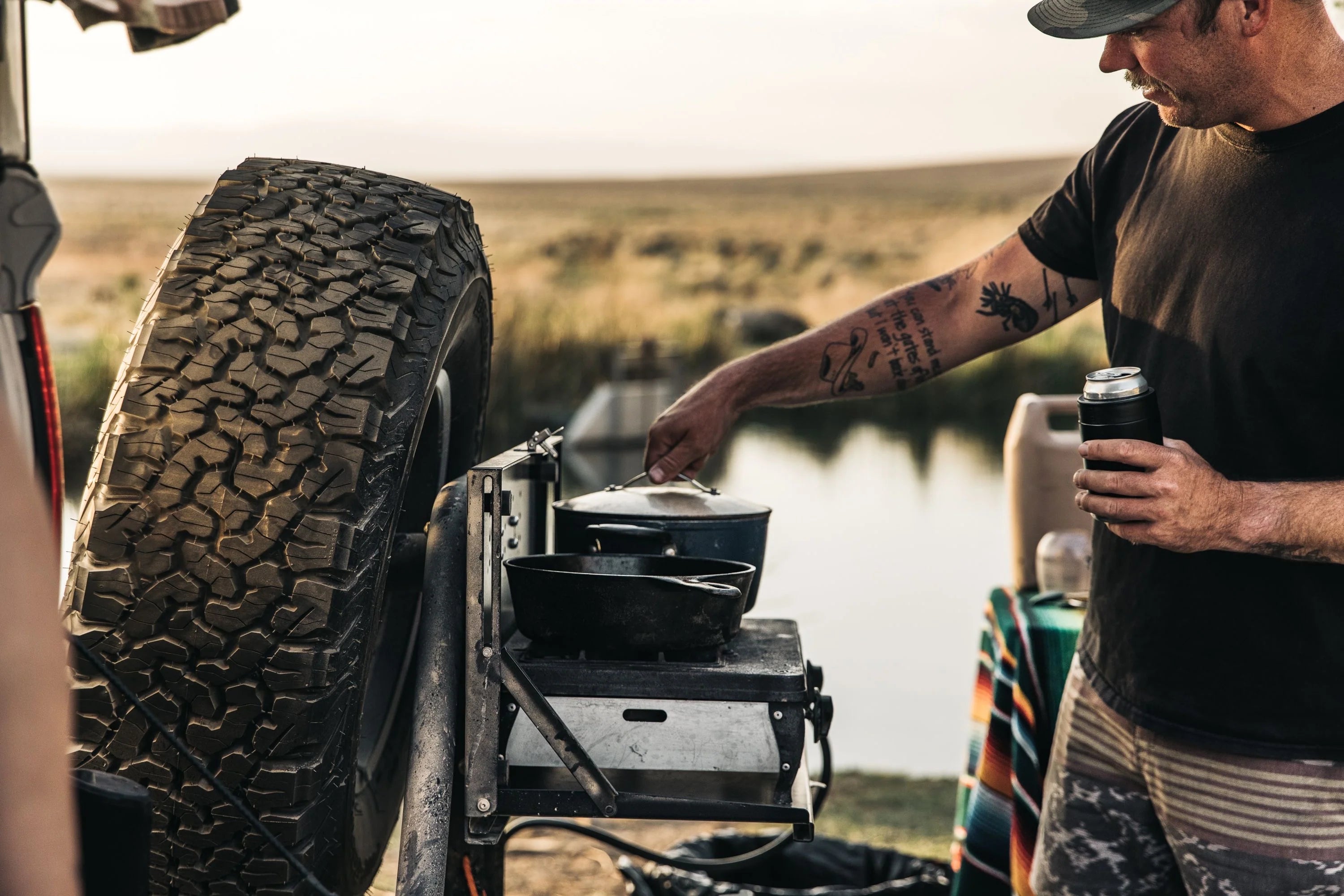 UltraTable Drop Down Camp Table | RIGd Supply Front View